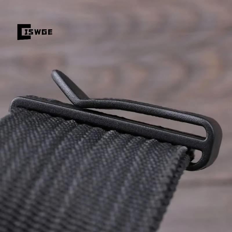 Keeper paqui màu xanh cho cắm trại và đi bộ đường dài, dễ dàng điều chỉnh cho dây đai từ 20-51mm