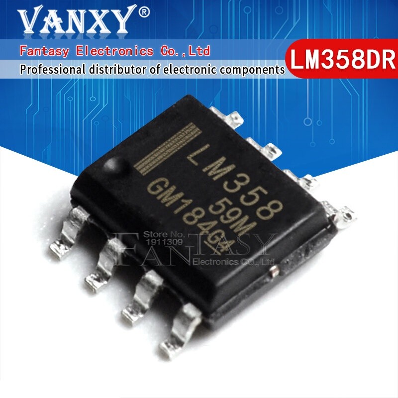 Bộ 50 LM358DR SOP8 LM358 SOP LM358DT SOP-8 SMD LM358DR2G IC mới và nguyên bản