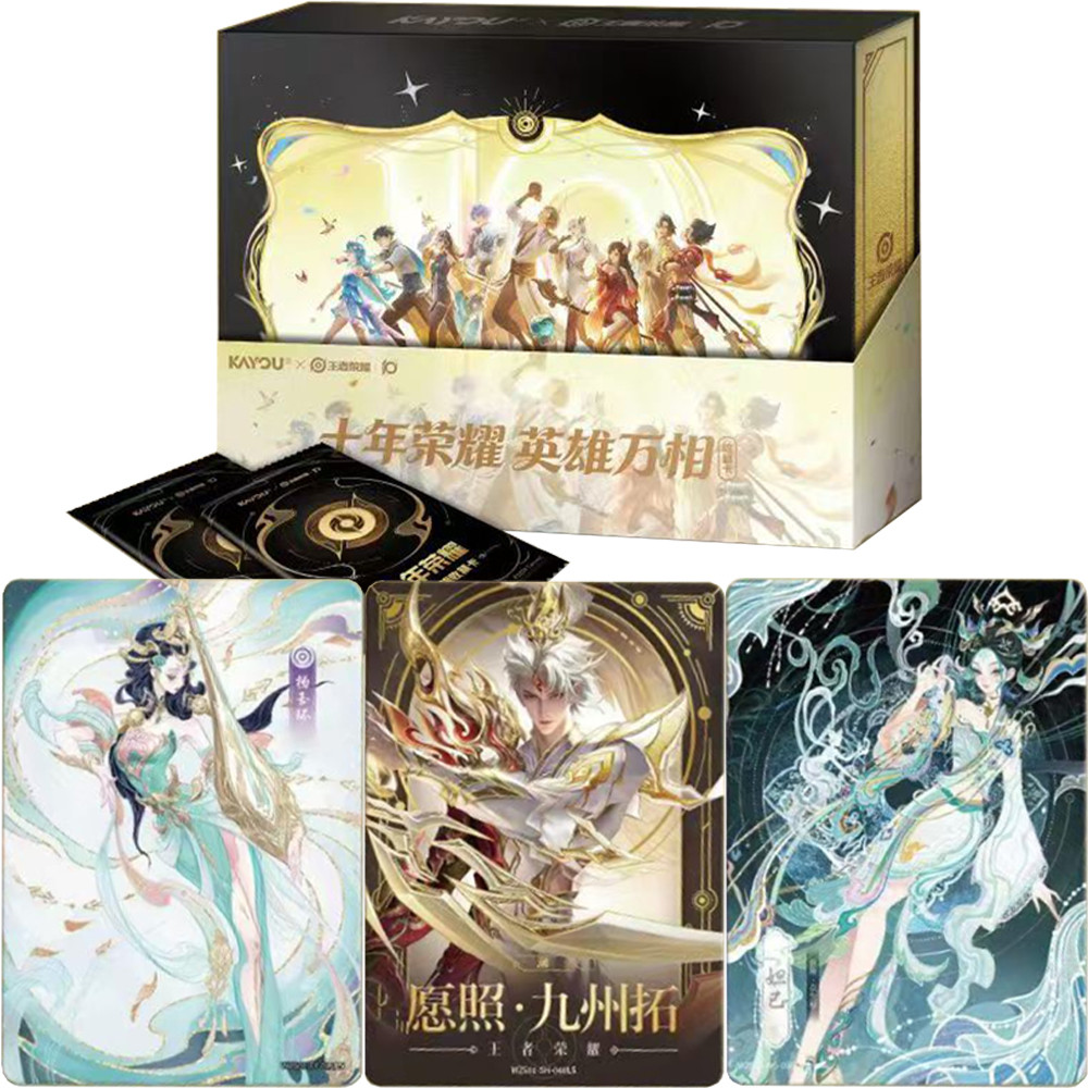 KAYOU Honor of Kings Thẻ Mười Năm Vinh Quang Myriad of Heroes Giới Hạn Bộ Sưu Tập Thẻ Quà Tặng Đồ Ch
