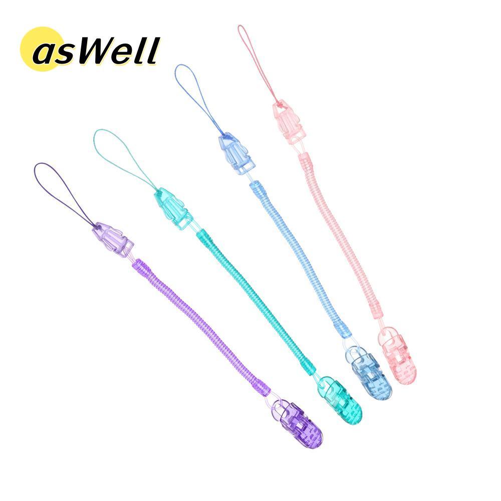 ASWELL 1PC Bé Mọc Răng Nhai Đồ Chơi Núm Vú Dây Đeo