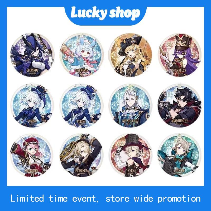 [Có sẵn] Huy hiệu/badge quan chấp hành Fatui Childe/Arlecchino/Dottore/Pantalone Official Genshin Im