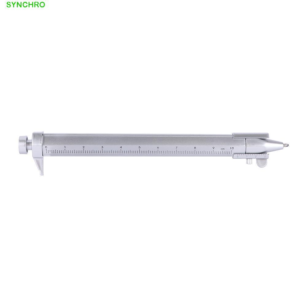 SYNCHRO Cân Thước Bút Cấp Vernier Bi Caliper Cursor Ballpen Đồ dùng văn phòng
