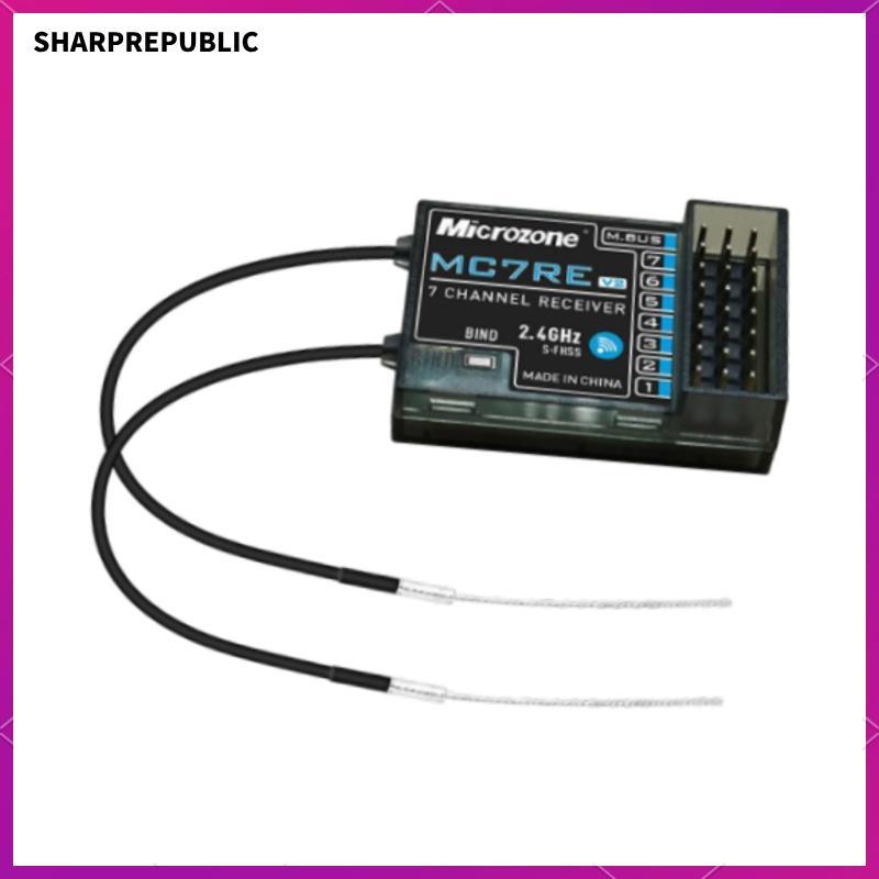 Bộ thu Mini MC6RE Bộ phát bộ điều khiển 6CH cho bộ điều khiển vô tuyến MC6C