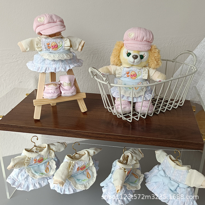 Shangdi Mùa Xuân Bánh Treo Dễ Thương Quần Áo Cho Bé Lingnabel Trang Phục Quần Áo Xingdai Luzhu Thay 