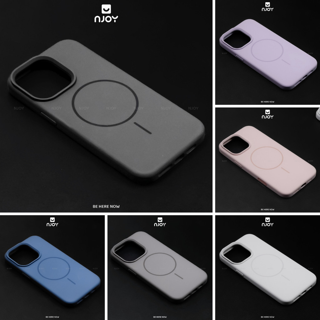 Ốp Chống Bẩn Siêu Mịn Có Nút AI Lưng Lót Nhung Cho Điện Thoại iPhone 17 Pro Max 16 15 14 13 Njoyshop