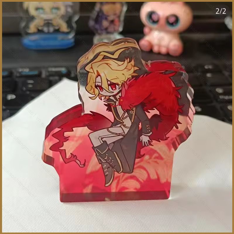 HK1 Limbus Company Sinclair Acrylic Stand Red Cloak Doll Game Merch Desktop Trang trí KH1