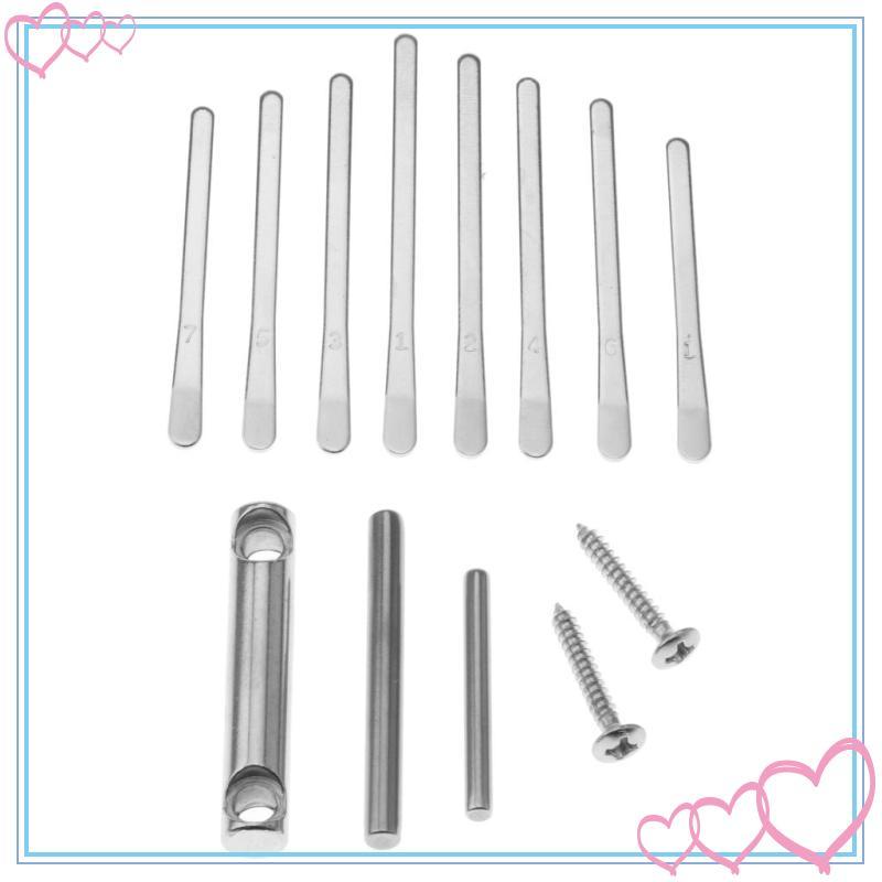 Gazechimp DIY Mini Kalimba 8 Phím Ngón Tay Cái Đàn Piano Thép / w Vít Cho