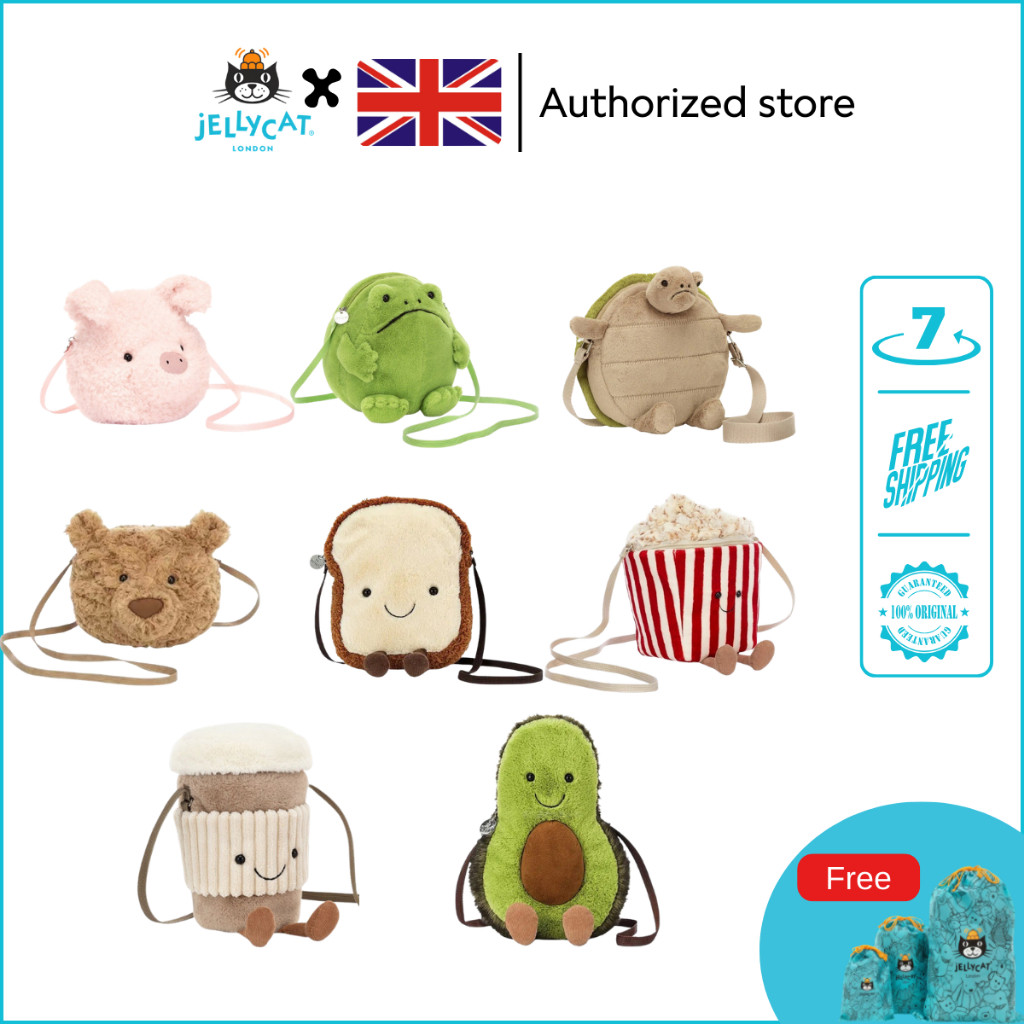 [Chính thức xác thực] Jellycat sản phẩm xác thực từ trang web chính thức. Túi bao gồm: Túi Mây, túi 
