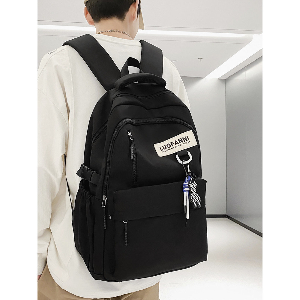 balo cặp nam boy phố Cặp sách trường trung học 16 inch dễ phối gọn nhẹ instagram nữ