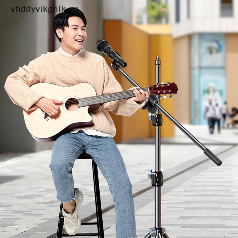 Vhd Micro Boom Tripod Chân Đế 1.7 2.1M Mic Tripod Braet 66CM Tay Chữ Thập Có Kẹp Và Giá Đỡ Điện Thoạ