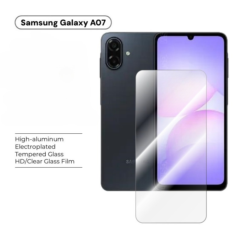 Kính Cường Lực Cho Samsung Galaxy A07 5G 4G HD Trong Suốt Bảo Vệ Màn Hình Bảo Vệ Cao Cấp Cho Samsung