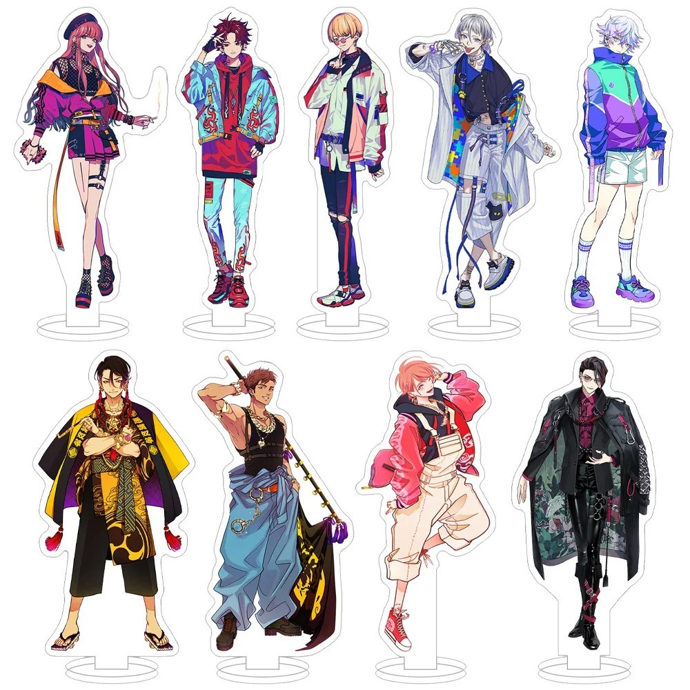 Standee Paradox Live mô hình anime acrylic trang trí Allen Sugasano Hajun Yeon Anne Faulkner Naoakir
