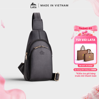 Balo Lata (Thời trang nam đi chơi - Balo đeo chéo da BALC28)