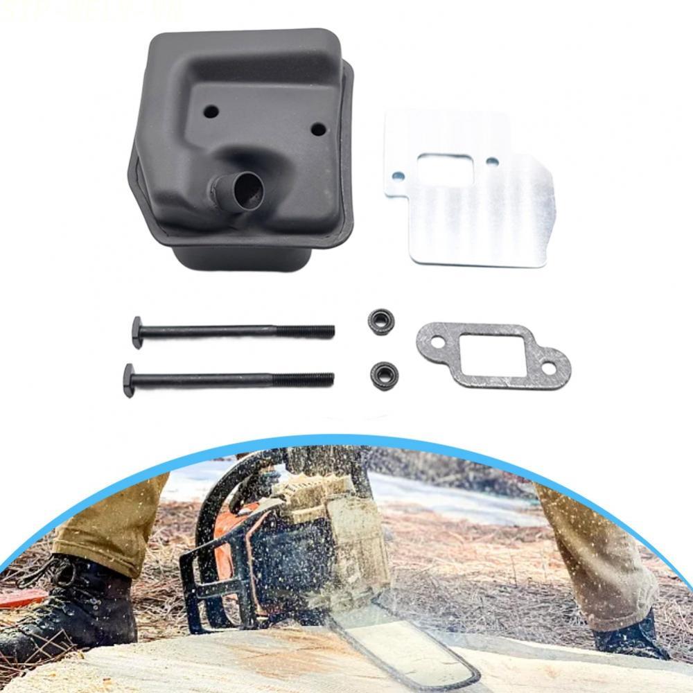 {WELV}1123 140 0606 Exhaust Muffler Kit for Chainsaws MS210 MS230 MS250 11231400606
