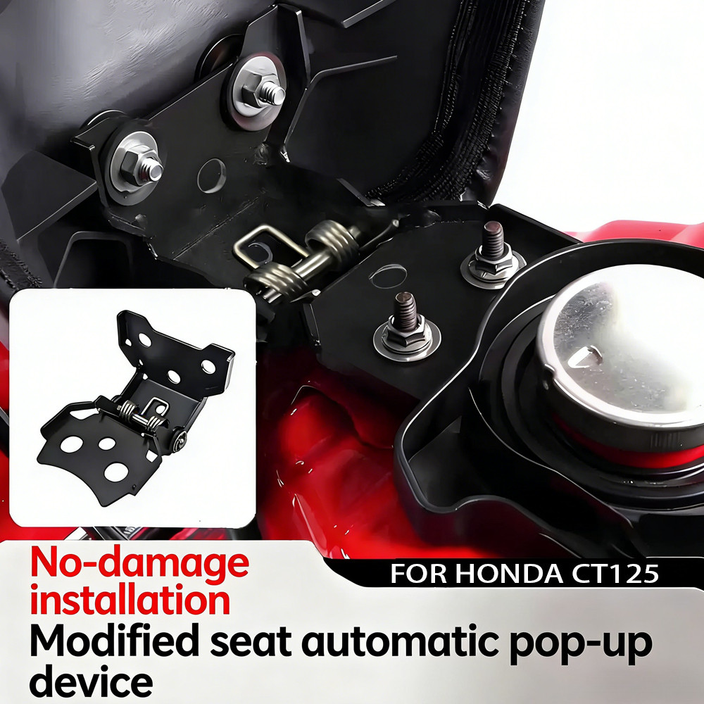 CT125 Ghế Xe Máy Bật Lên Bộ Tự Động Giải Phóng Ghế Chốt Nhanh Phát Hành Ghế Cho Xe Honda CT125 Trail