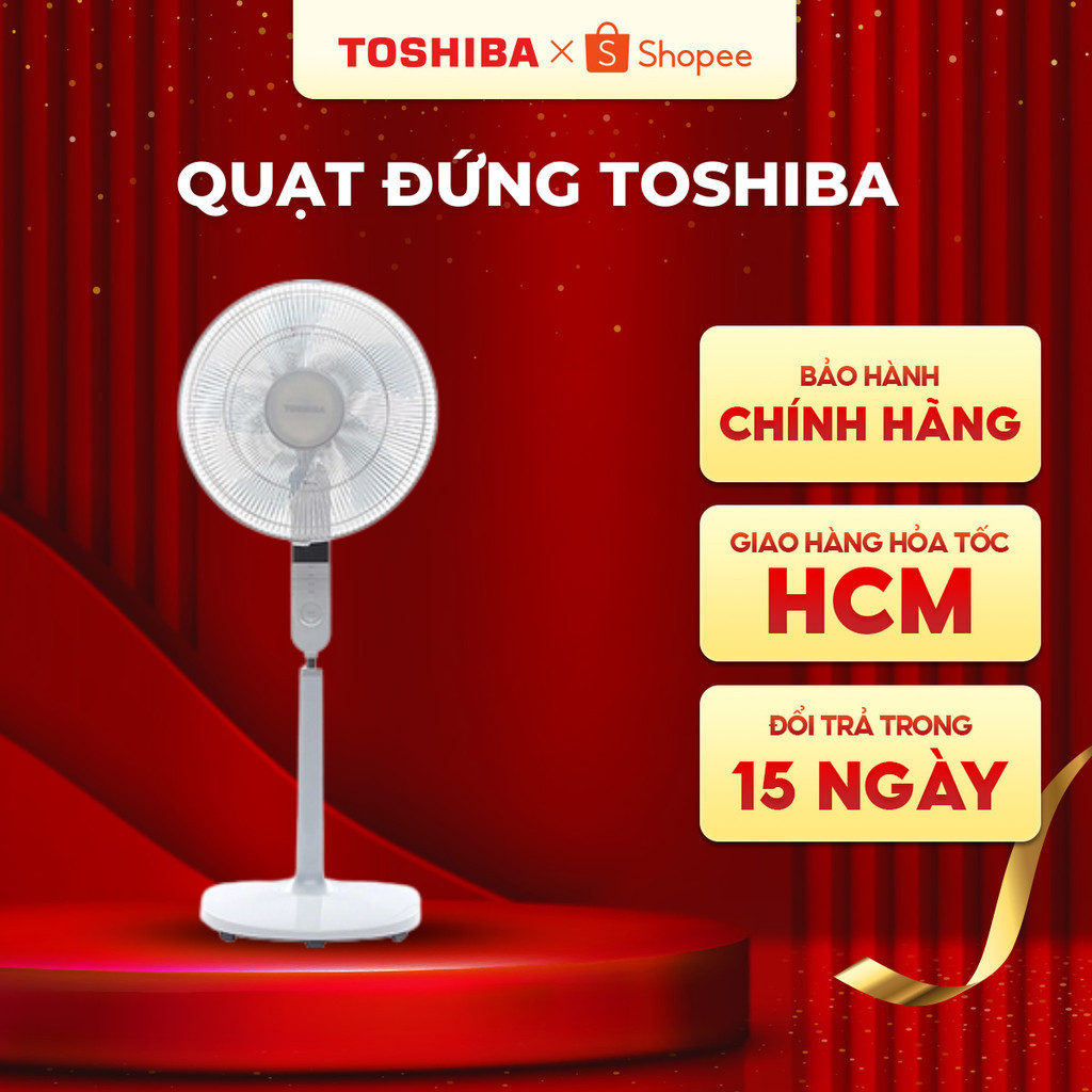 [KOC/KOL] Quạt đứng Toshiba F-LSA20(W)VN/F-LSA20(H)VN - 60W - Bảo hành chính hãng 12 tháng