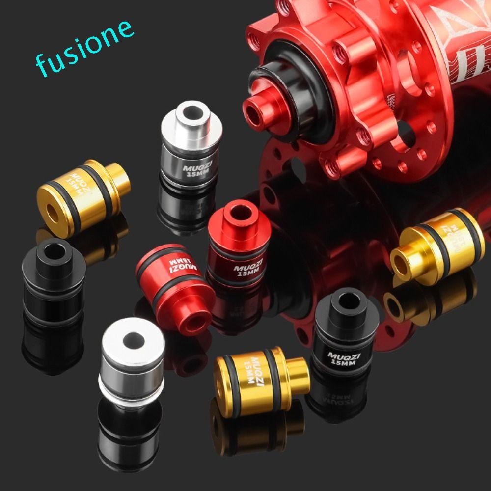 FUSIONEDGE 2 Chiếc Hub Xe Đạp Thru Trục Adapter, Hợp Kim Nhôm Ổn Định Xe Đạp Hub Chuyển Đổi, Sửa Đổi