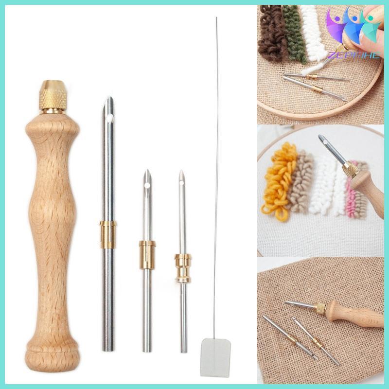 Nio Punch Needle Kit Khâu Punch Needle Starter DIY Cross Stitch Tools