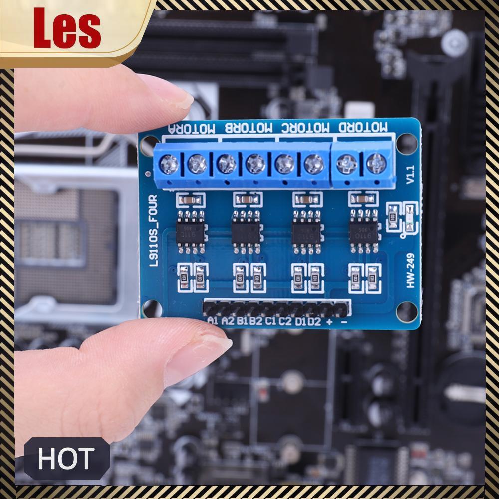 L9110S Mô-đun động cơ DC kép 0.8A Bảng truyền động cơ DC 4 kênh cho Arduino DIY
