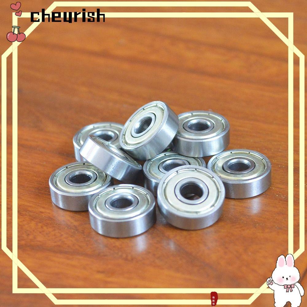 CHEURISH 10 Vòng bi rãnh sâu, Vòng bi kín đôi 6mm x 19mm x 6mm được bôi trơn sẵn, Hộp số vòng bi thu