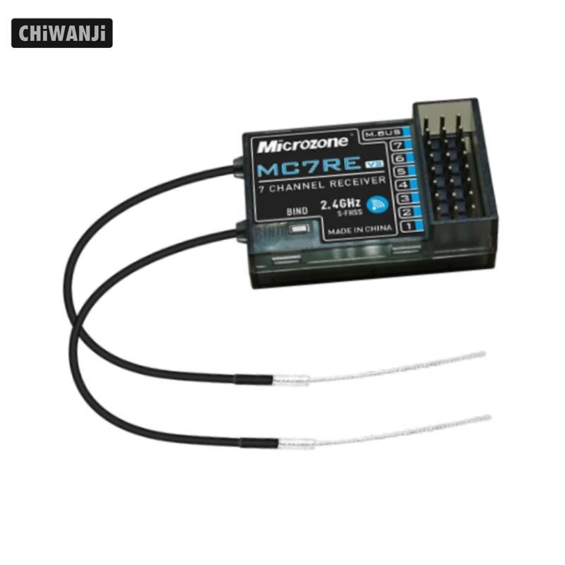 MC6RE Mini Thu 6CH 2.4GHz Hệ Thống Vô Tuyến Cho MC6C Bộ Điều Khiển Máy Phát RC Máy Bay Trực Thăng Má