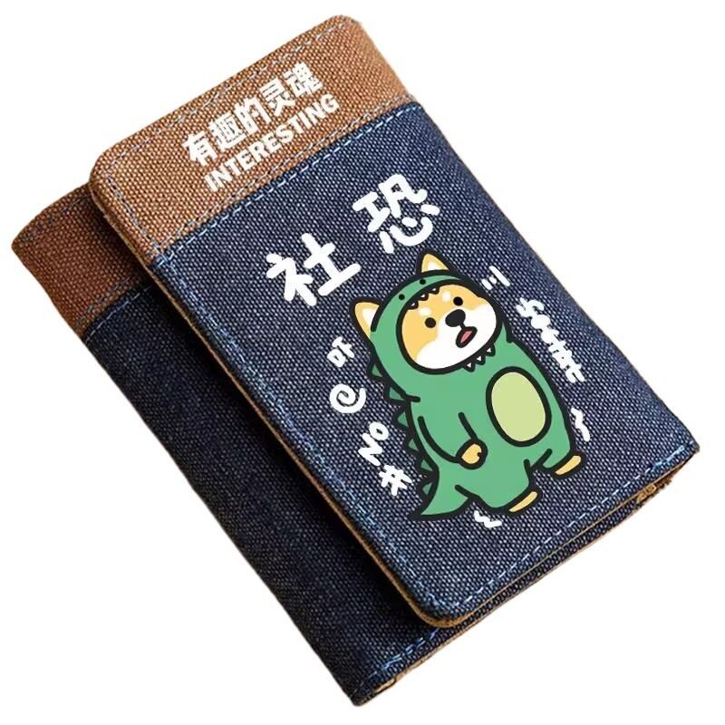 Câu Lạc Bộ Dễ Thương Mới Sợ Shiba Inu Akita Inu Ví Ngắn Bé Gái Ngộ nghĩnh Tâm Hồn Tất Cả Trong Một V