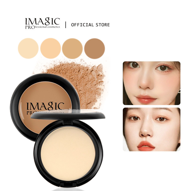 IMAGIC Face Foundation Makeup Bronzer Pressed Powder Palette Matte Cosmetics
