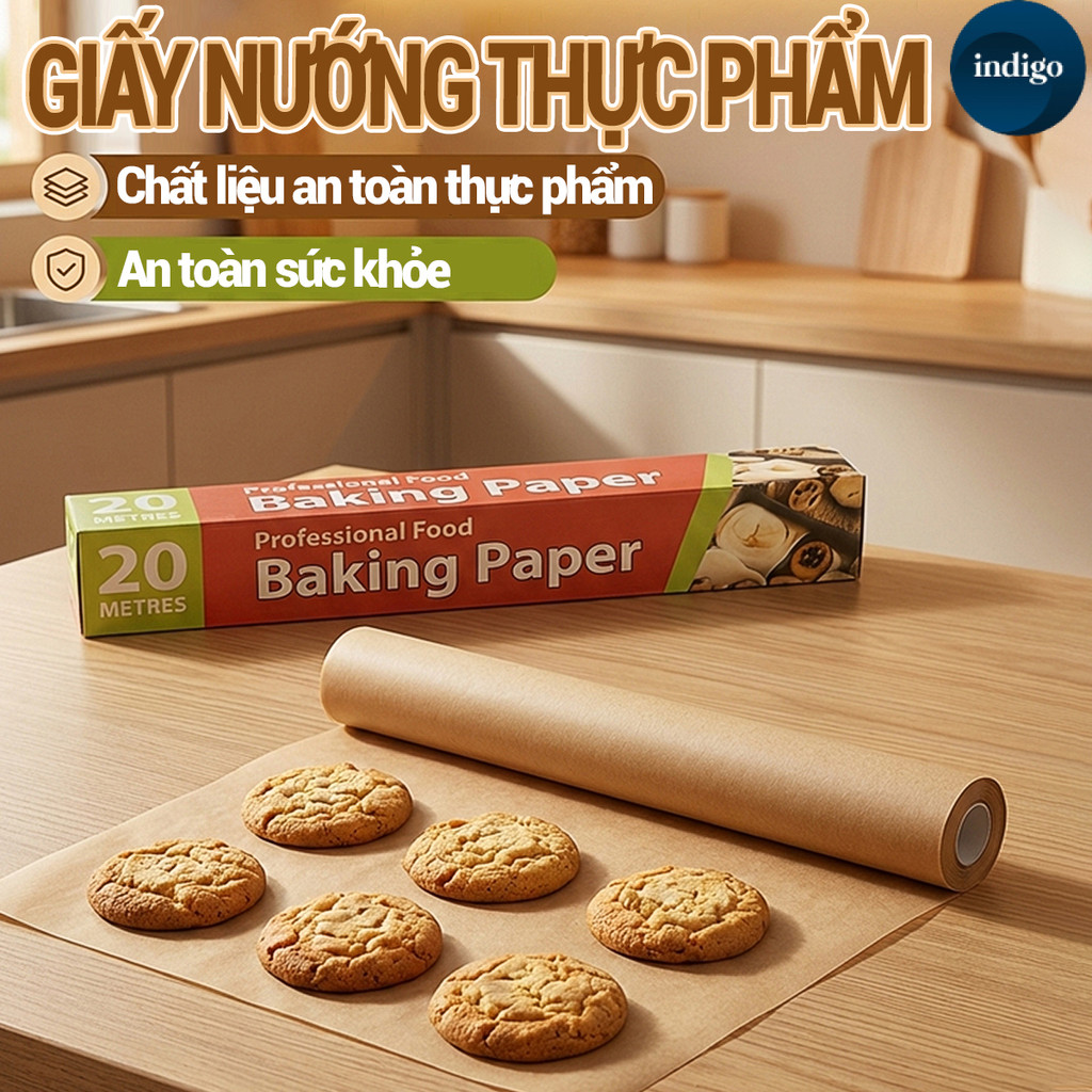 Cuộn giấy nến nướng bánh,giấy lót nướng bánh ,20m/10m/5mTấm lót nướng bánh quy chống dầu,Lò nướng/vỉ nướng gia đình
