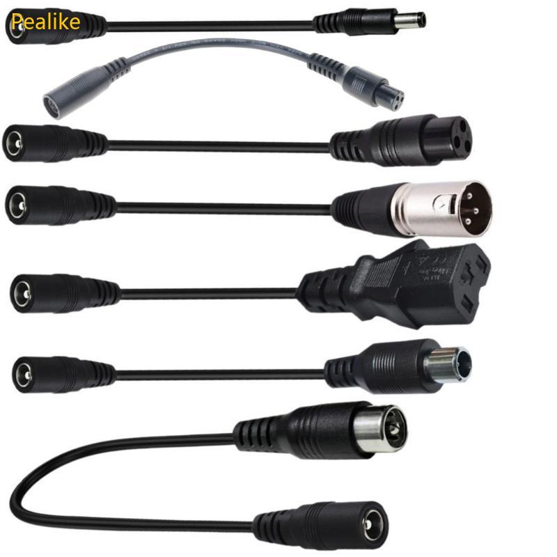 Copper Wire DC5521 Female to 3PIN Aviation Head Adapter Cable Converter Cord