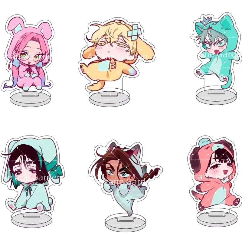 Standee Alien Stage ALNST mô hình mica acrylic trang trí bàn học quà tặng chibi dễ thương Ivan Till 