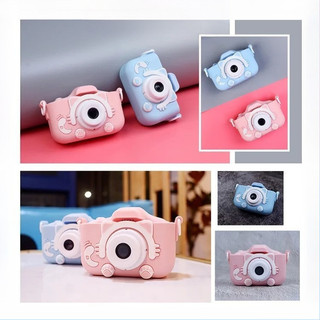 Camera đơn cho trẻ em - Full HD 1080 Camera Selfie - Quay video 2 màu xanh hồng