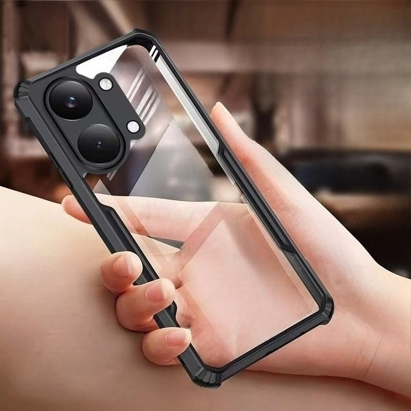 Trong Suốt Acylic Armor Chống Sốc Coque Cho xiaomi poco X8 Pro Max M8 Pro F8 Pro F8 Ultra C85 F7 Ult