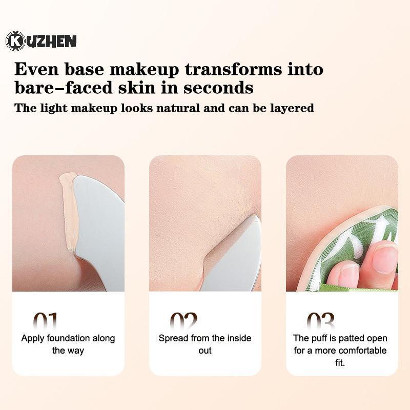 KUZHEN Thép không gỉ Guasha Cạp Có Túi Da Pu Thìa Kim Loại Máy Mát Xa Mặt Làm Đẹp Da Mặt Dụng Cụ Chă