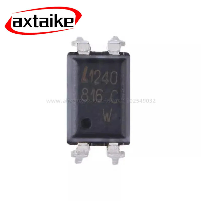 10 Chiếc LTV816 LTV-816X-C 816C DIP-4 PC816 Bộ Chuyển Đổi Đầu Ra Optocouplers Chip Thương Hiệu Mới A