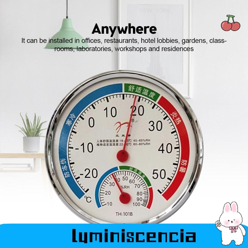 Con trỏ đo nhiệt độ LUMINISCENCIA -20-50 Vòng 20% -100% Máy đo độ ẩm