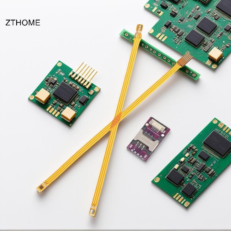 ZTHOME Hàn ESIM PCB Chip Điểm Hàn Sang ESIM Hộp Đựng Thẻ Ngoài ESIM Cáp Nối Dài Thẻ ESIM Chuyển Đổi 