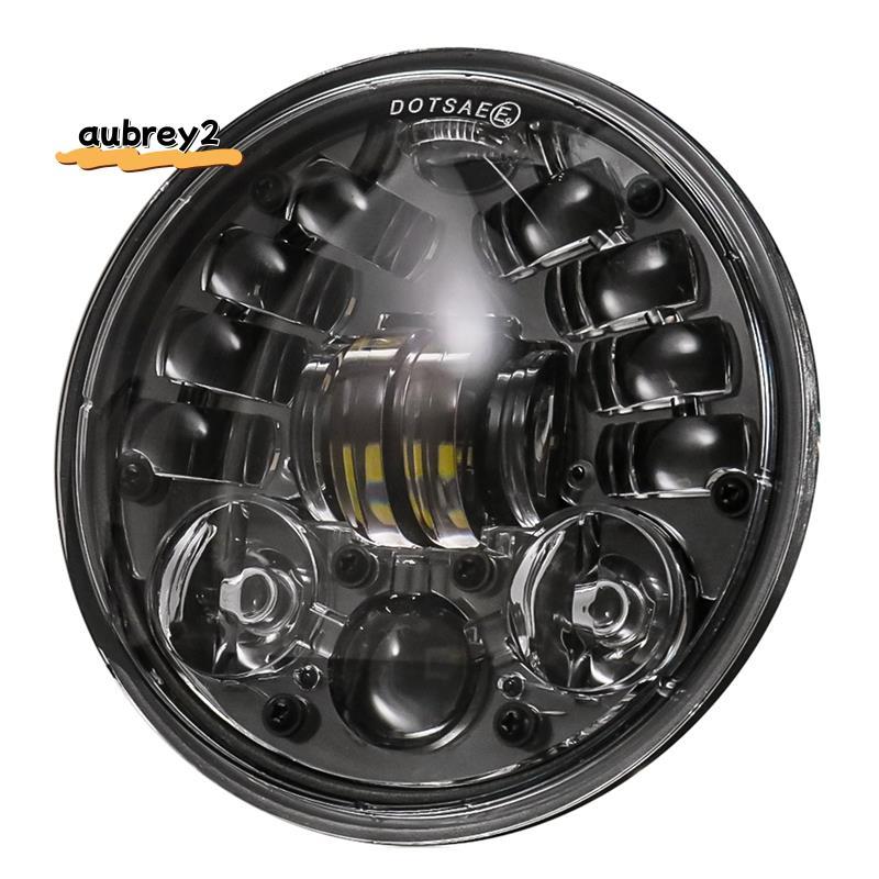 Đa Năng 5.75 Inch Đèn Pha LED 5 3 / 4 Inch LED DRL Hi / Lo 36W Chùm Xe Máy Bật Đèn Pha Chạy Ban Ngày