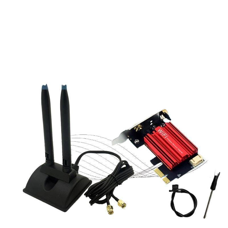 Thẻ mạng không dây Inte AC7265 dành cho máy tính để bàn Gigabit PCI-E chạy ổn định trên win7PRO.