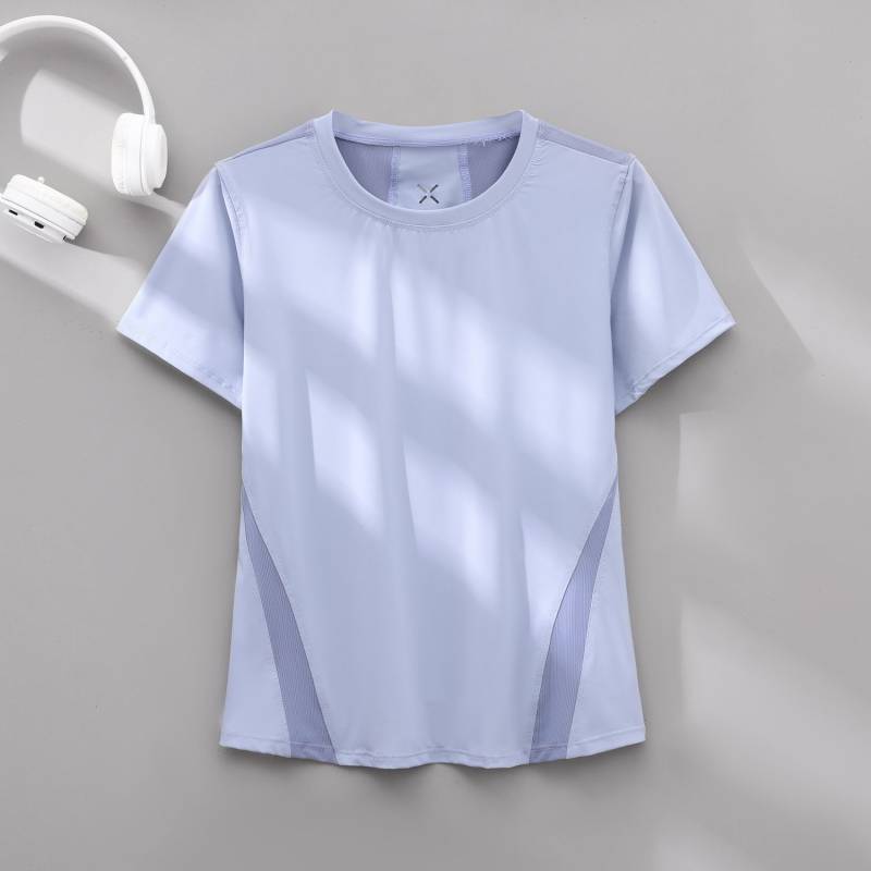 Women's Advanced Sports Short Sleeve Summer Yoga Fitness Running Clothes Women's Short Sleeve Breath