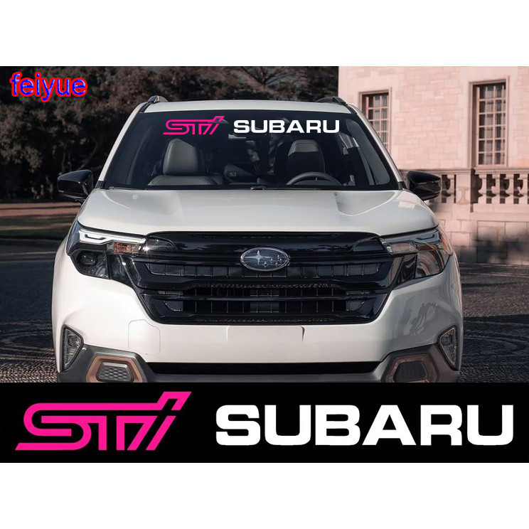 1 CÁI STI Subaru Xe Kính Chắn Gió Miếng Dán Dành Cho Subaru BRZ XV LEGACY Forester Outback Rally WRX