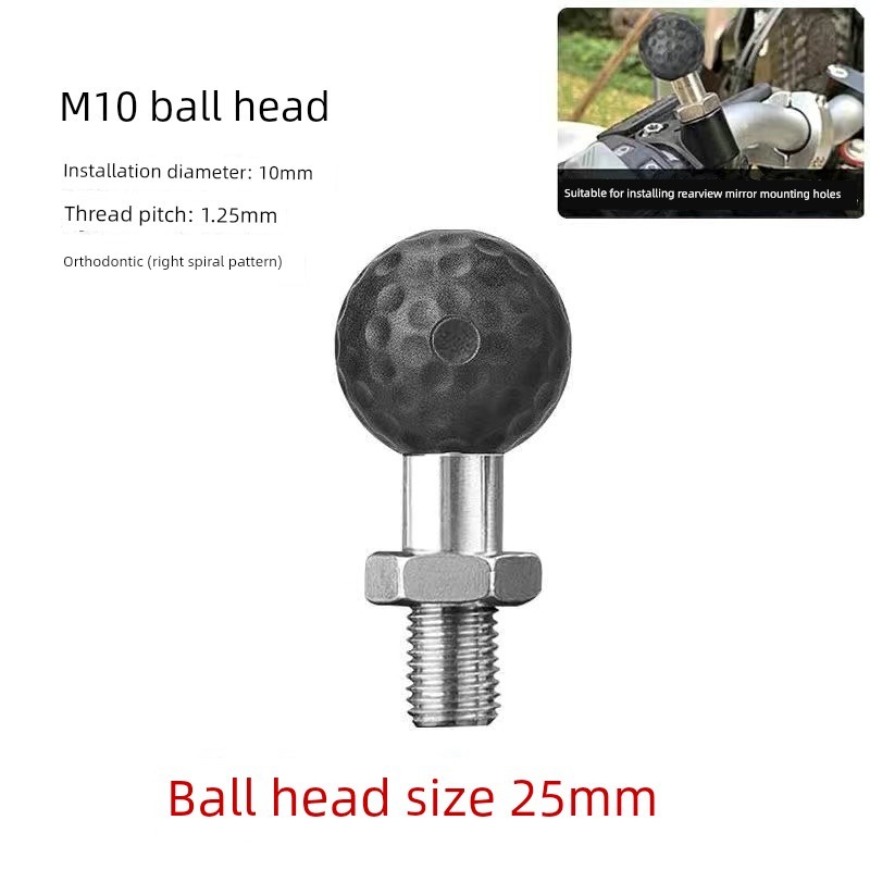 giá đỡ điện thoại xe máy kẹp điện thoại Phụ kiện giá đỡ điện thoại thông dụng, đầu bi mỏng M10, giá 