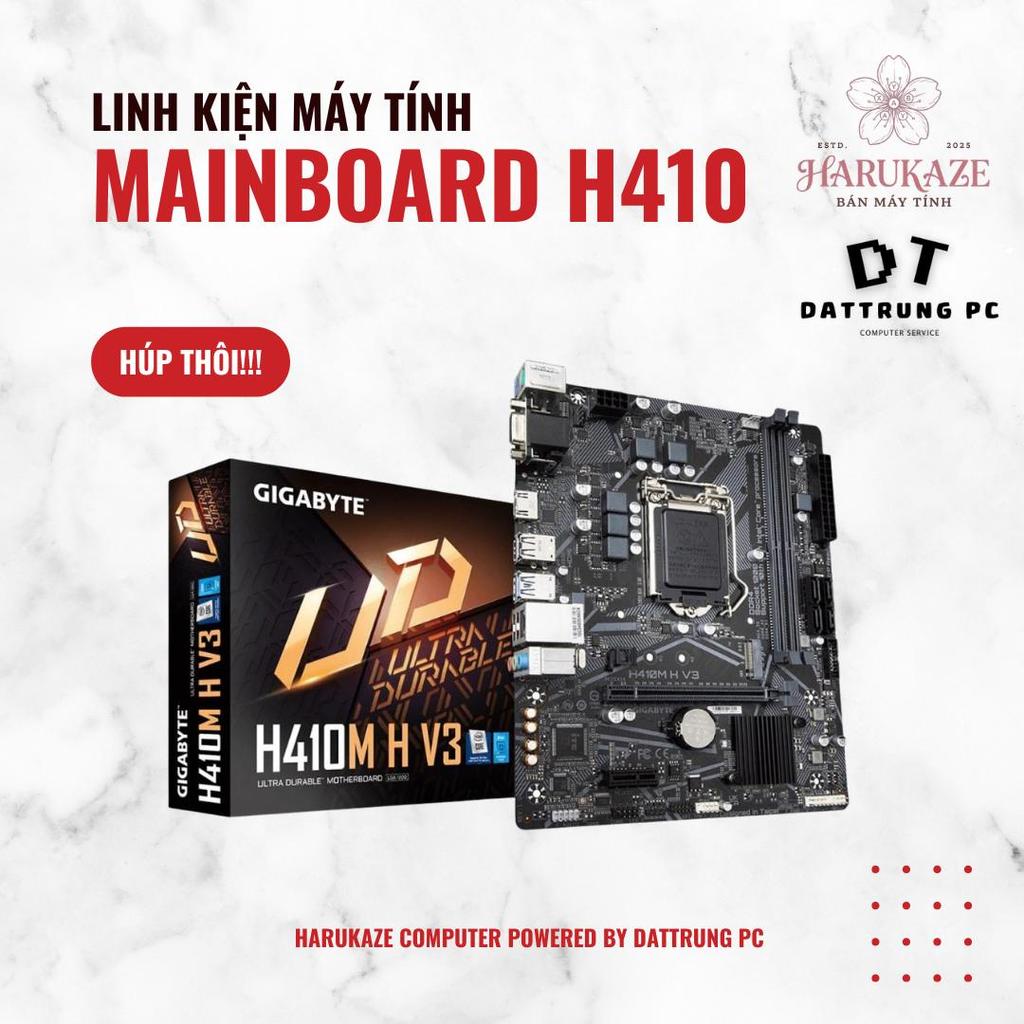[Harukaze Computer Labs] Mainboard Gigabyte H410 – Gốc Rễ Bền Bỉ Cho Hệ Thống Của Bạn