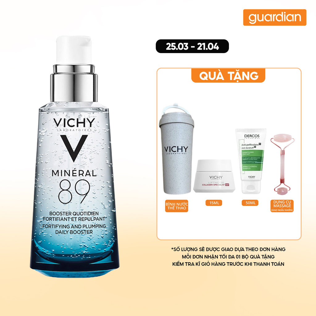 Dưỡng Chất Cô Đặc Vichy Mineral 89 Skin Fortifying Daily Booster 50Ml