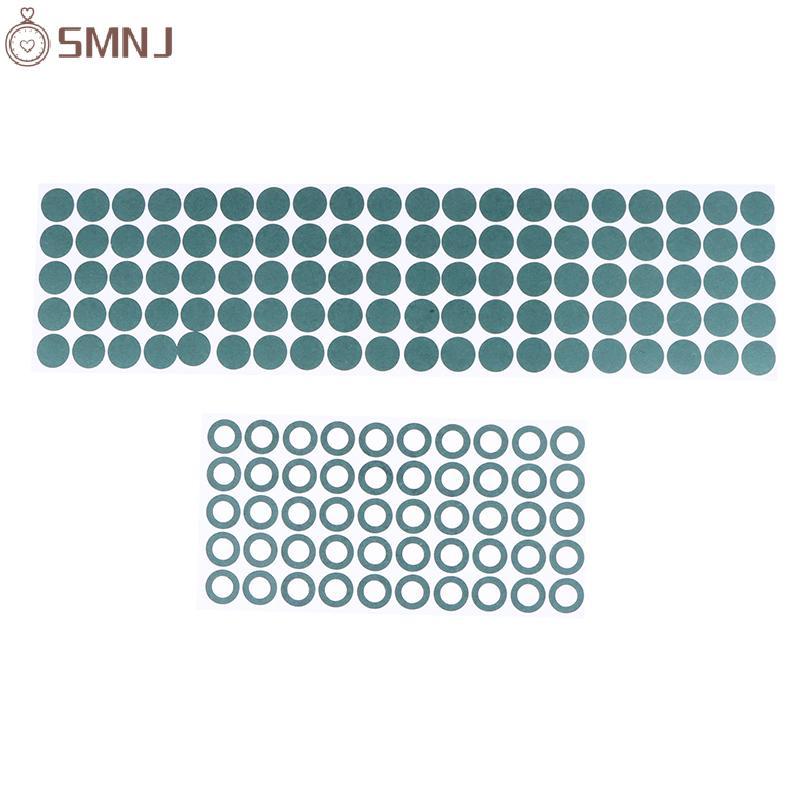 SMNJ 200 Chiếc Tự Dính 18650 21700 26650 32650 Pin Gioăng Cách Nhiệt Pin Li-ion Cách Nhiệt Điện Miến