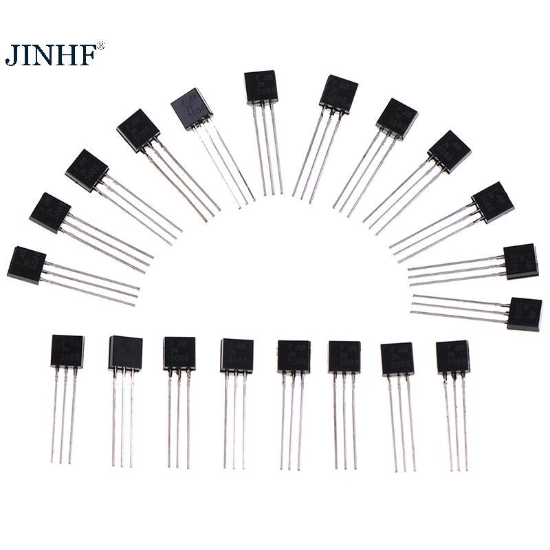 JINHF 20 CÁI 2N5088 TO-92 Bộ ba tuyến nội tuyến Chất bán dẫn riêng biệt HOT