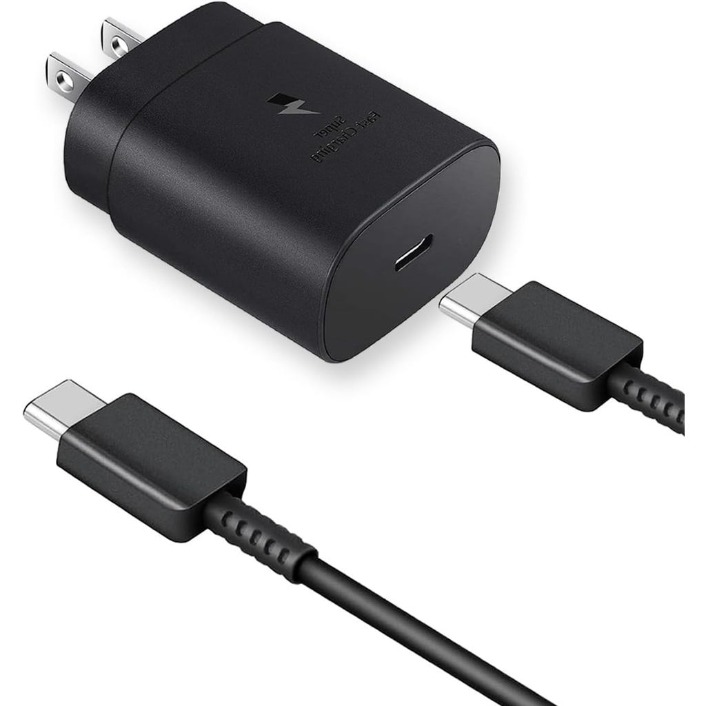 Bộ sạc siêu nhanh 25W cho Samsung Galaxy A17 A16 5G A15 5G A14 5G A35 A54 A25 A56 A36 A26 A55 A03s Đ