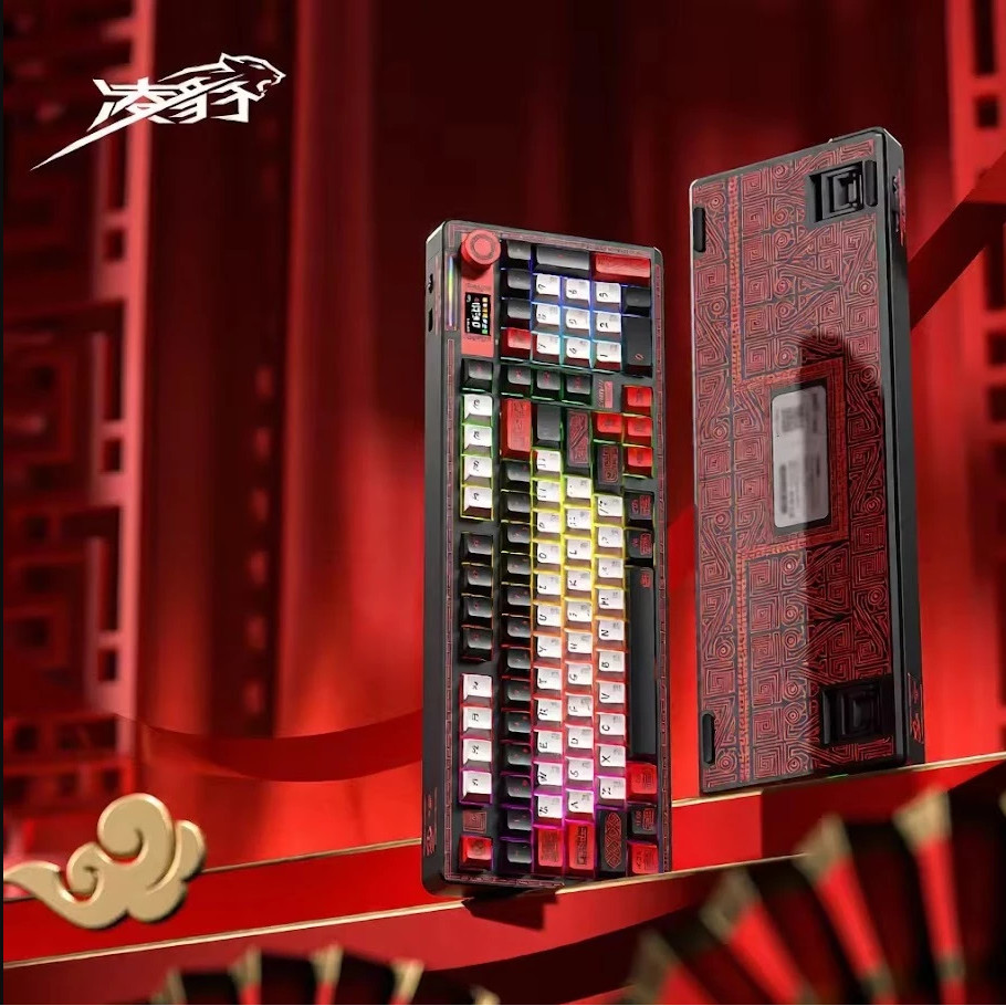 Bàn phím cơ không dây Lingbao K98/K98 Pro gaming không dây | Hỗ trợ Hotswap | Đèn Led RGB - Led viền