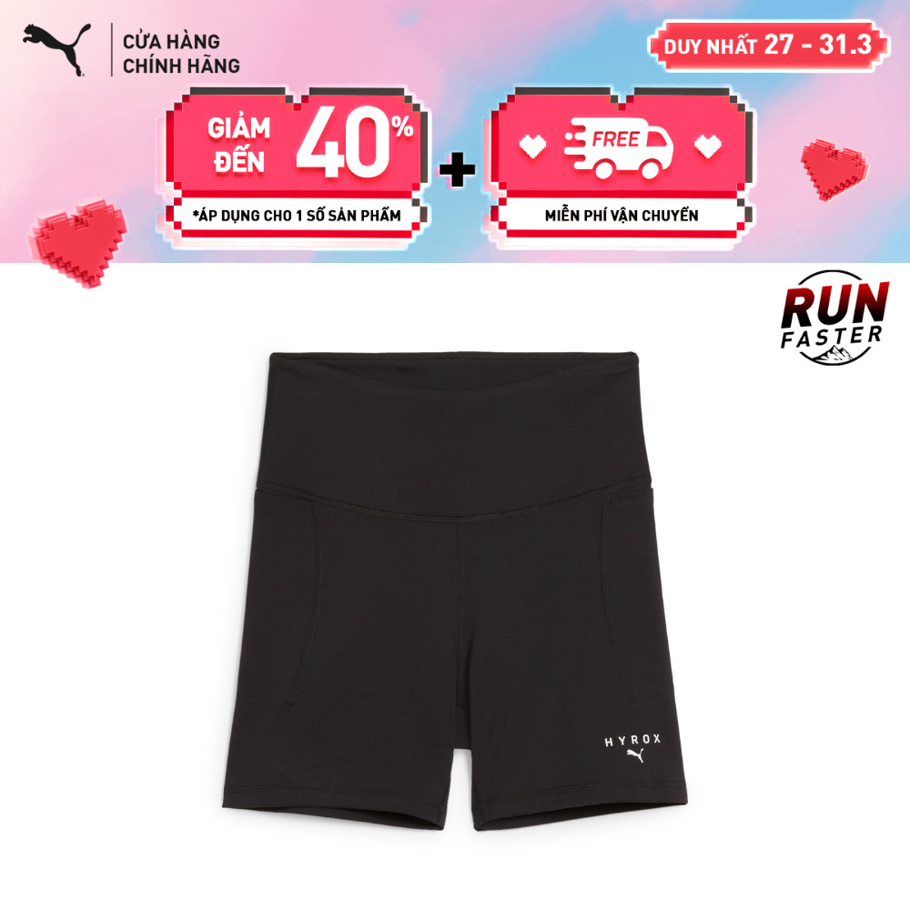Quần Short Tập Luyện PUMA Nữ W HYROX Cloudspun 3 Short Tight