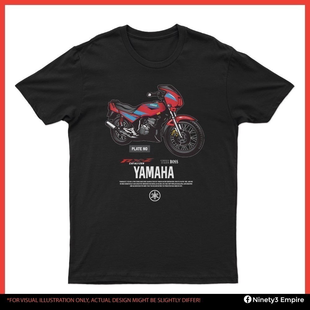 Áo thun cao cấp 2025 Yamaha Rxz Streetwear Style ️