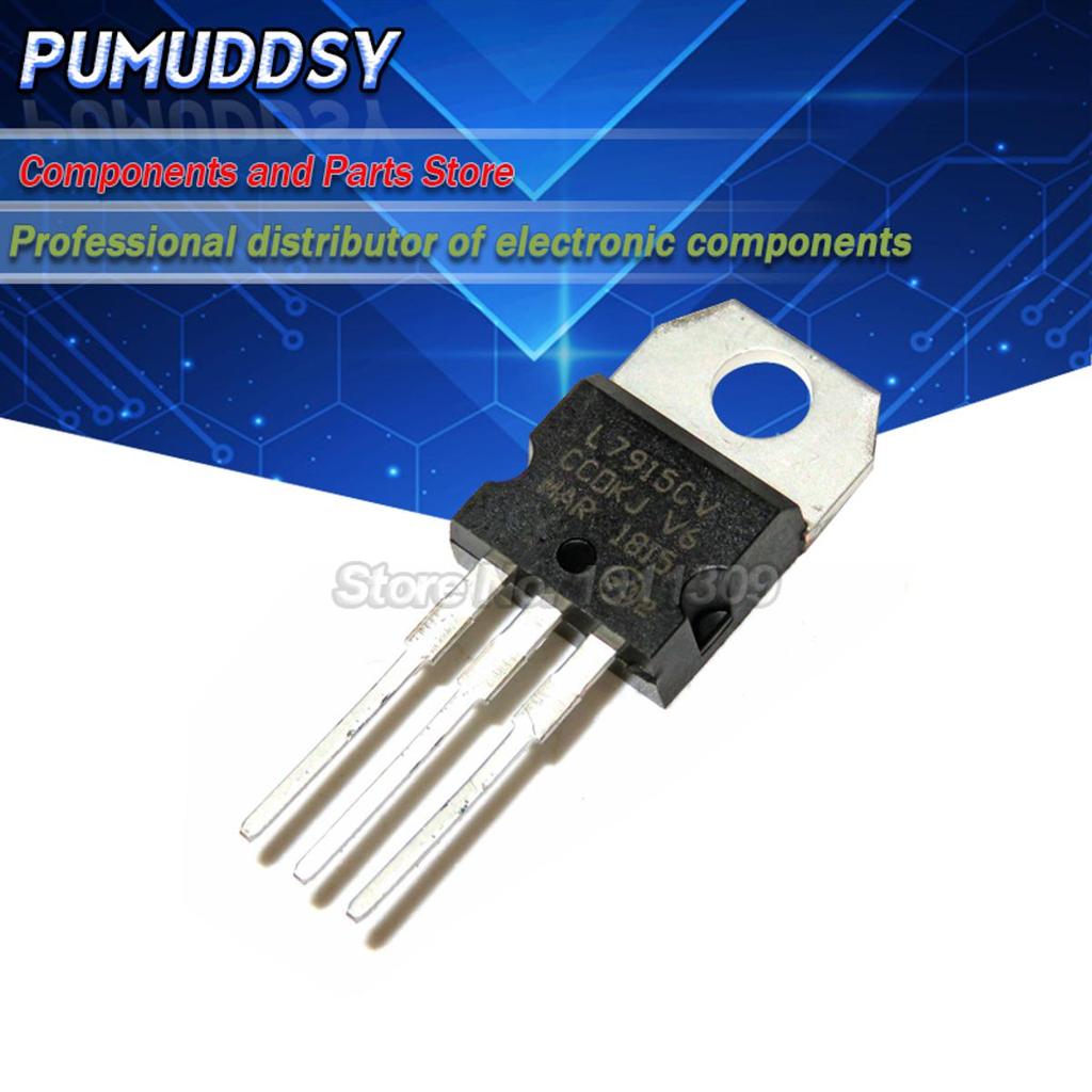 10 CÁI L7915CV TO220 L7915 TO-220 7915 LM7915 MC7915 mới và IC IC